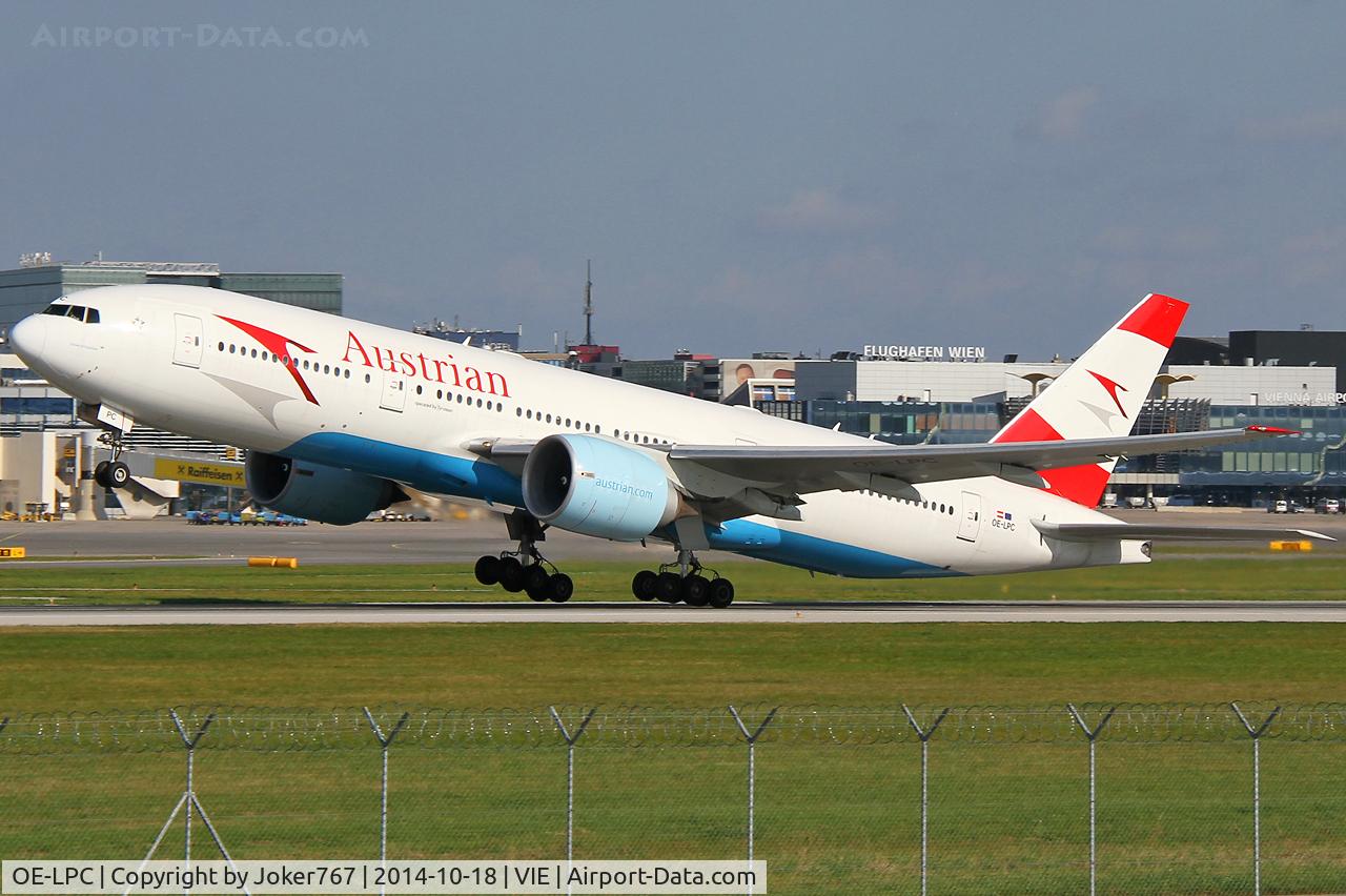 OE-LPC, 2002 Boeing 777-2Z9/ER C/N 29313, Austrian Airlines