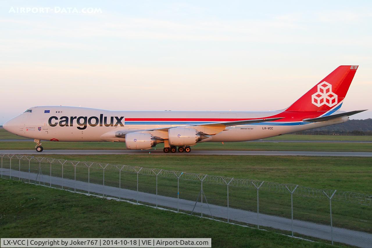 LX-VCC, 2010 Boeing 747-8R7F C/N 35807, Cargolux