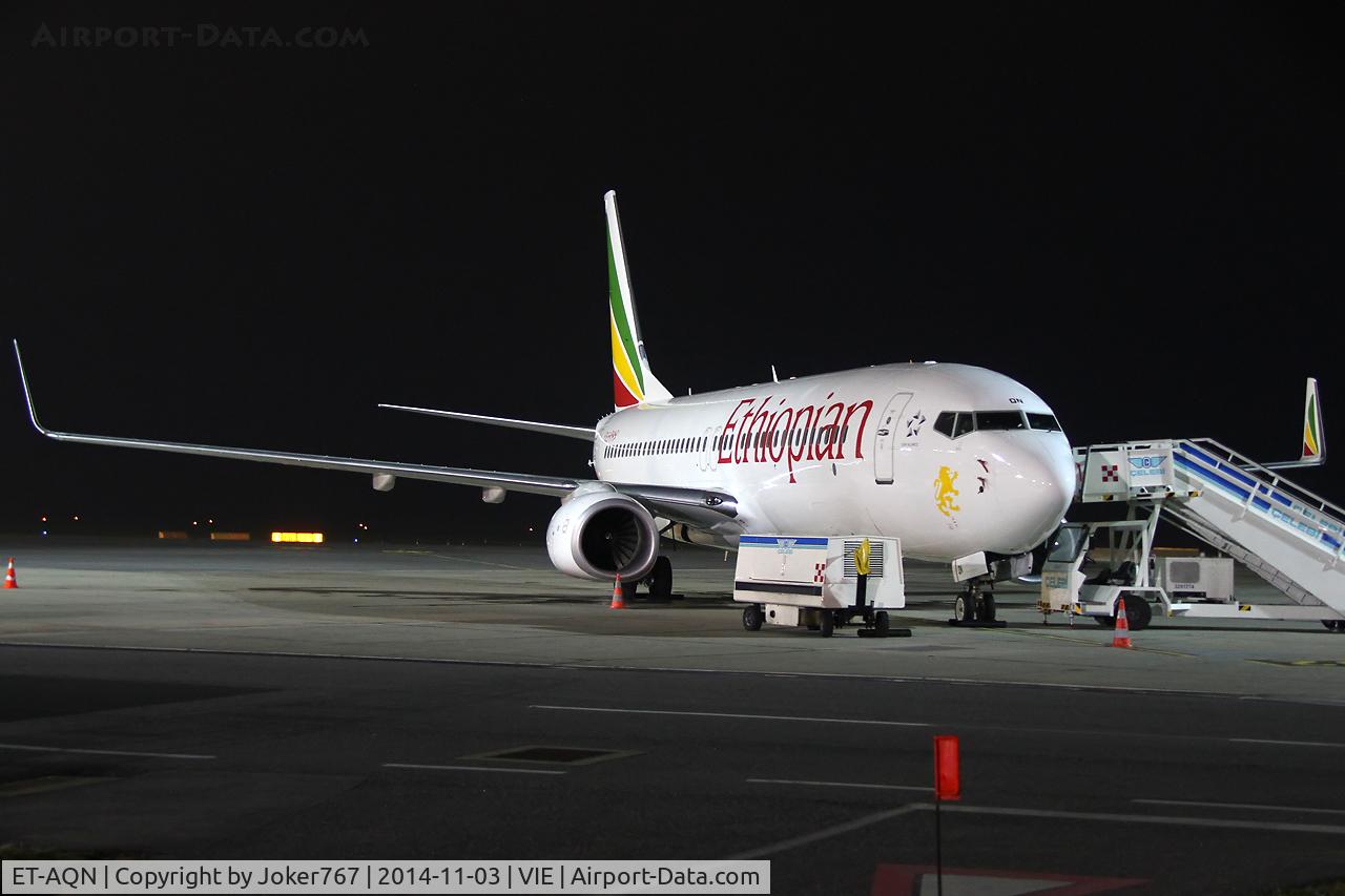 ET-AQN, 2014 Boeing 737-860 C/N 40967, Ethiopian Airlines
