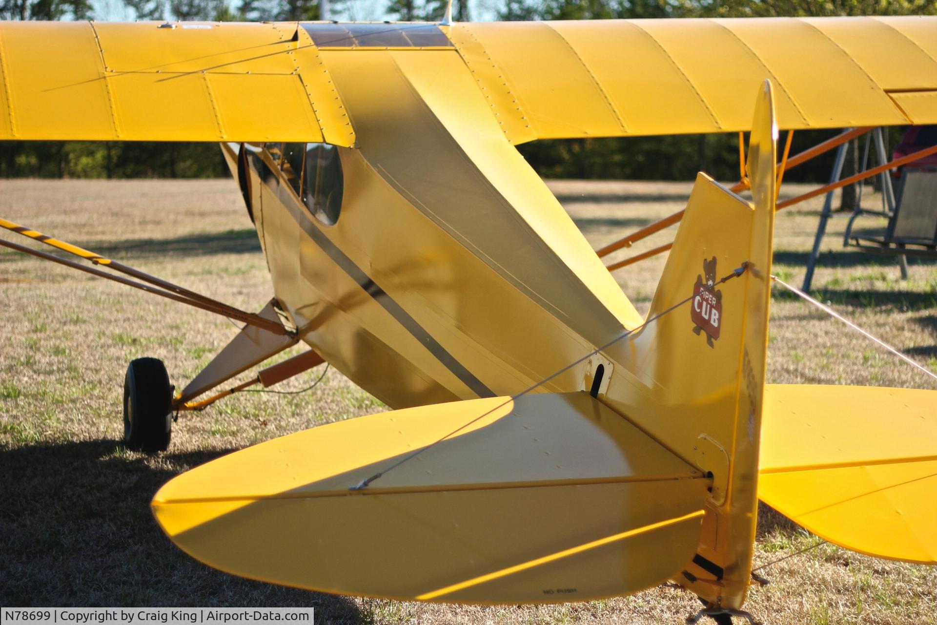N78699, 1947 Piper PA-11 Cub Special C/N 11-1463, N78699