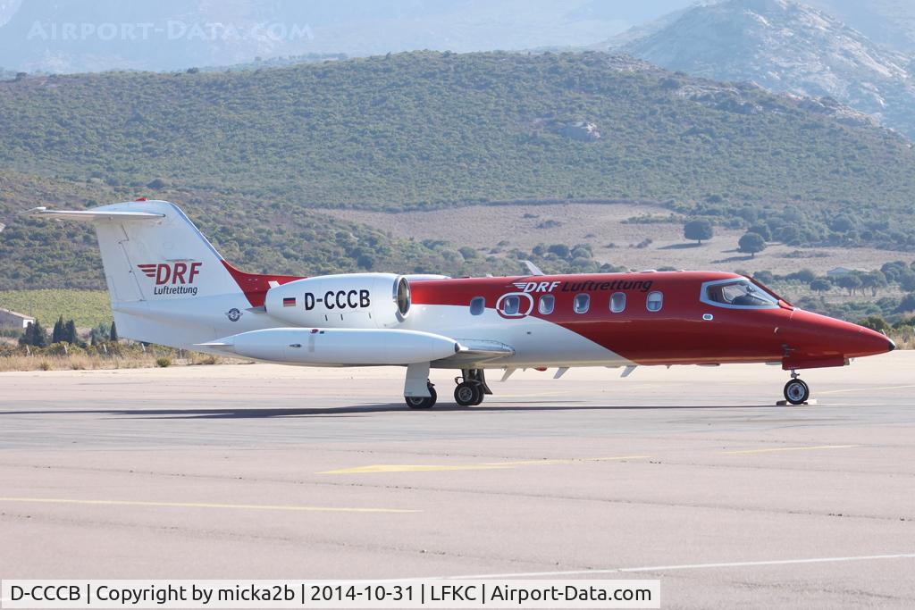 D-CCCB, 1990 Learjet 35A C/N 35A-663, Parked