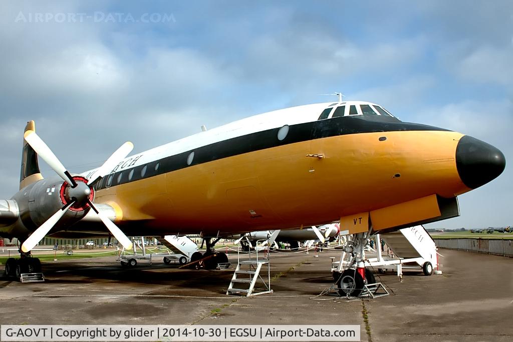 G-AOVT, 1958 Bristol 175 Britannia 312 C/N 13427, Looking good