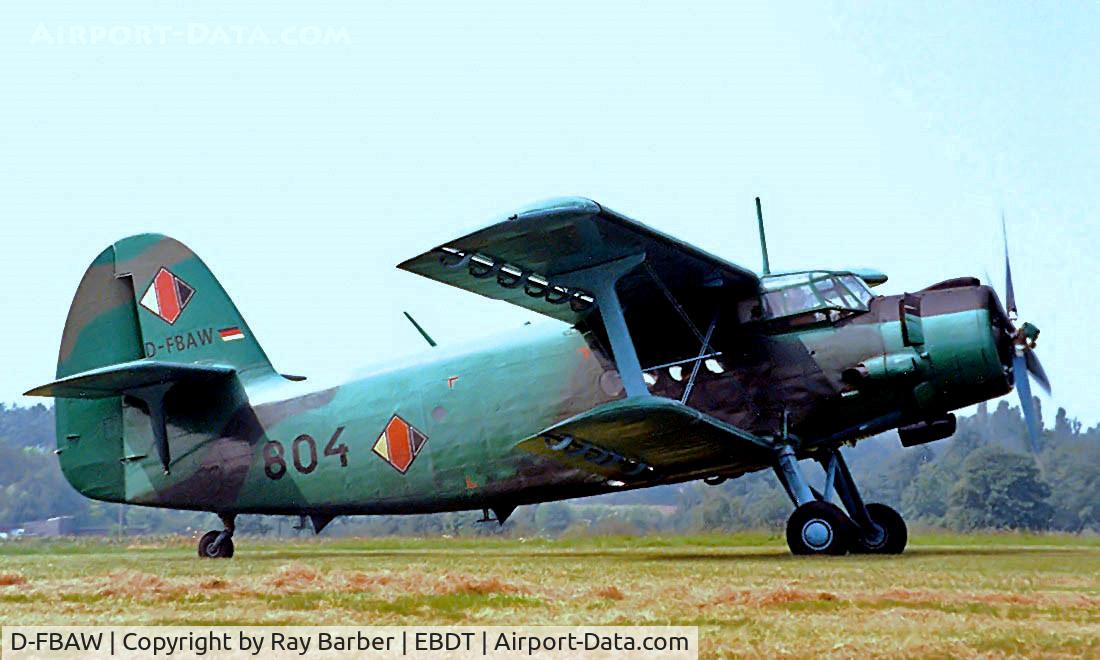 D-FBAW, Antonov An-2T C/N 1G160-01, Antonov An-2T [1G160-01] Schaffen-Diest~OO 17/08/2002