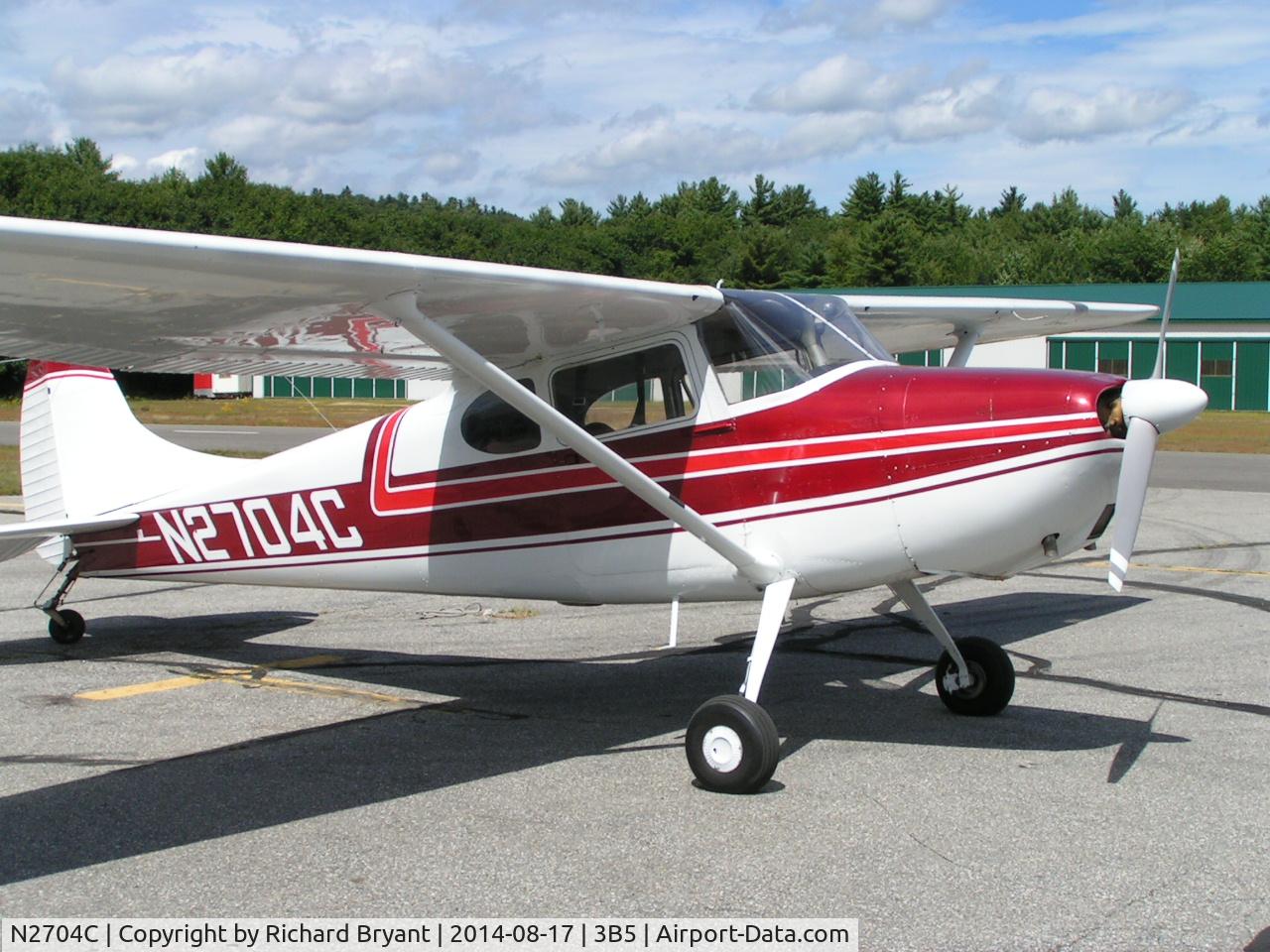 N2704C, 1954 Cessna 170B C/N 26248, Now based at KPYM