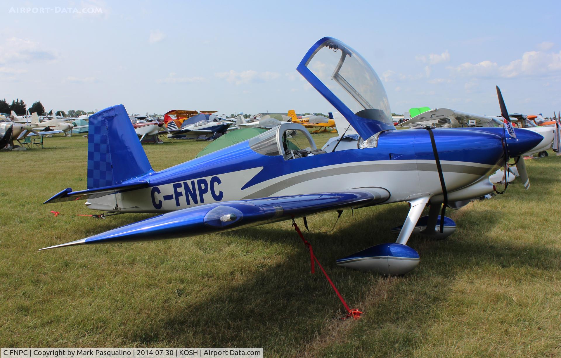 C-FNPC, 2006 Vans RV-7 C/N 70785, Vans RV-7