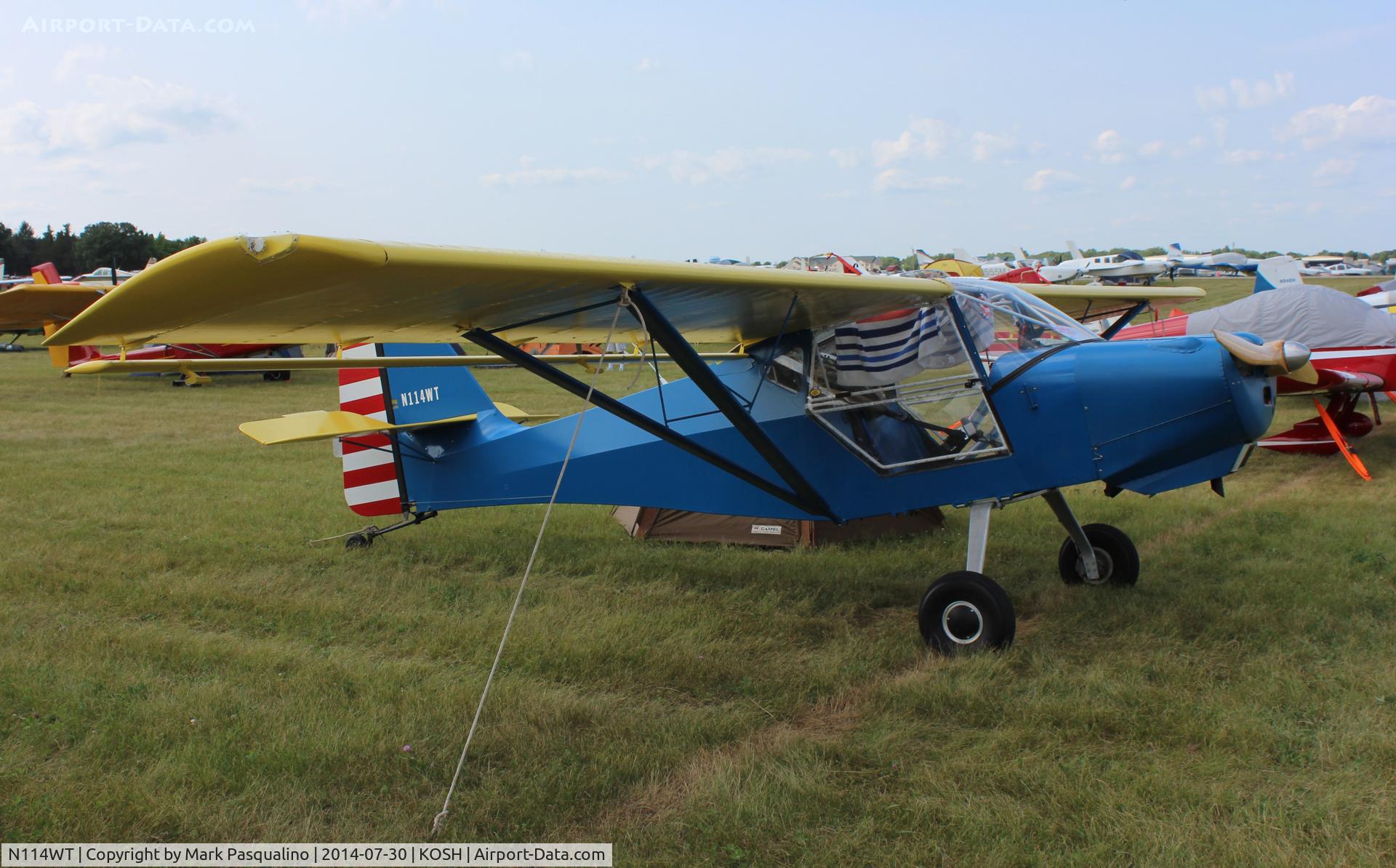 N114WT, 2011 Skystar Kitfox Classic 4 C/N C9812 0227, Kitfox Classic IV