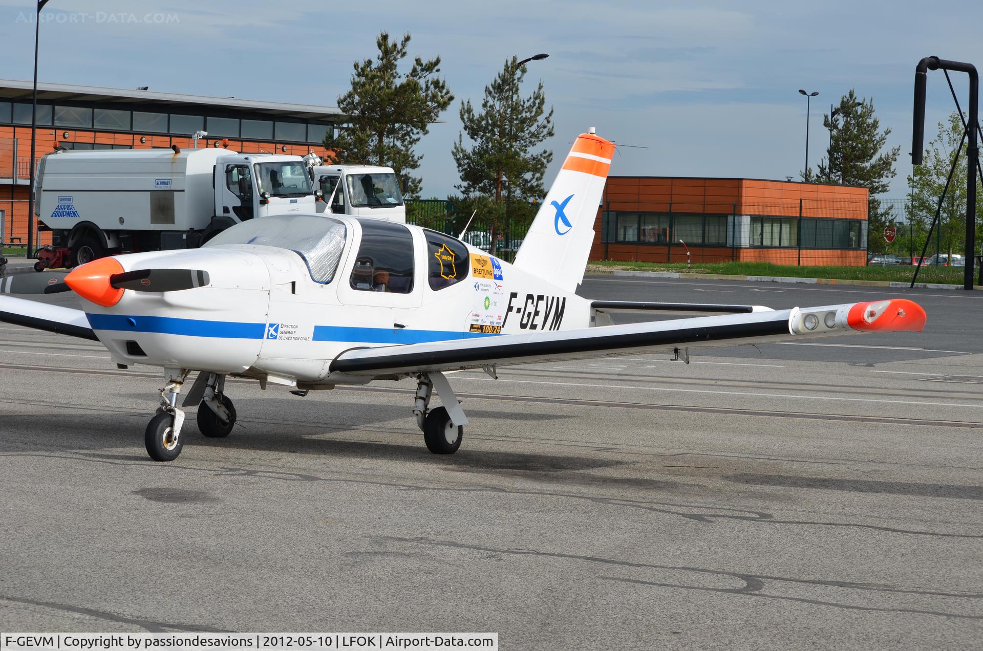 F-GEVM, Socata TB-20 Trinidad C/N 736, On the apron