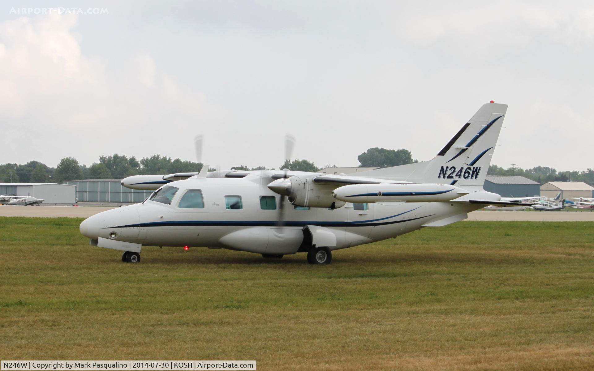 N246W, 1982 Mitsubishi MU-2B-60 Marquise C/N 1552S.A., MU-2B-60