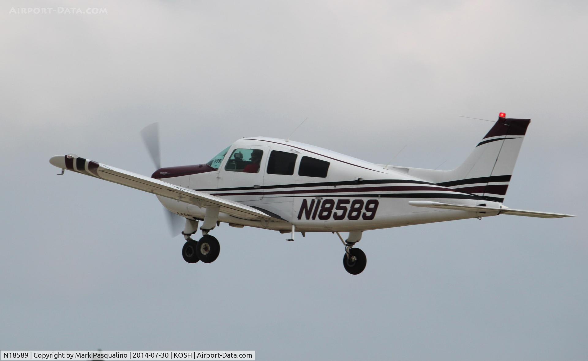 N18589, 1982 Beech C23 Sundowner 180 Sundowner 180 C/N M-2360, Beech C23