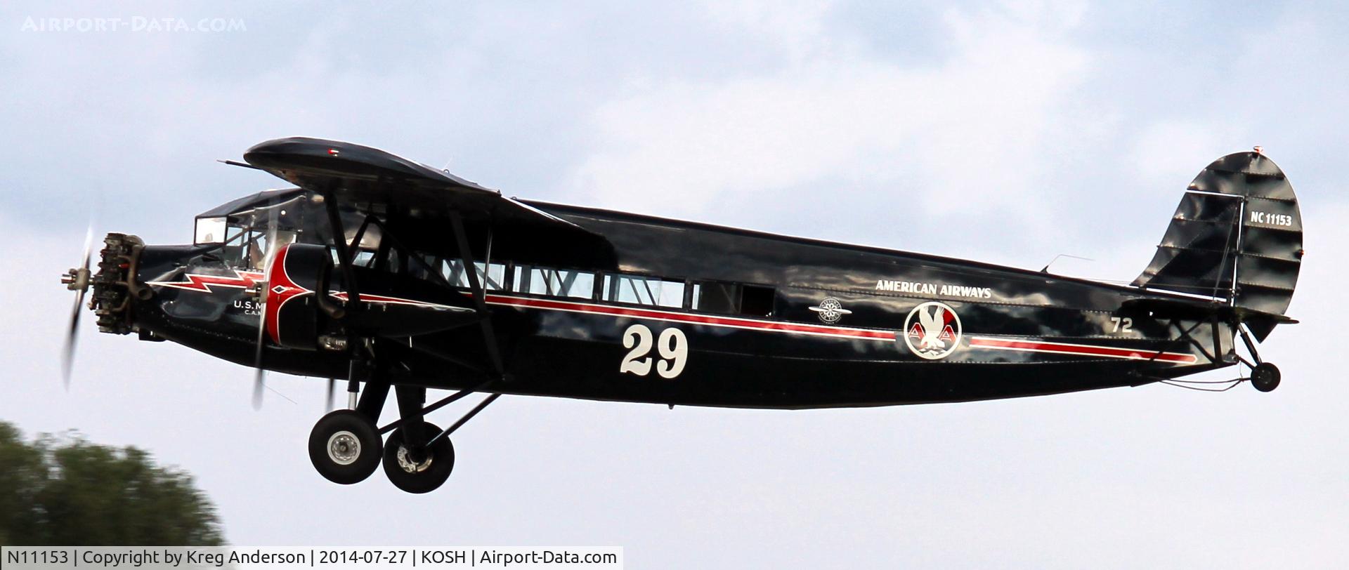 N11153, 1931 Stinson SM-6000-B C/N 5021, EAA AirVenture 2014