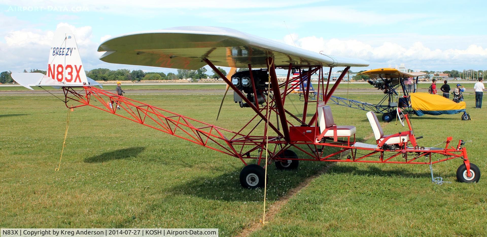 N83X, 2004 Breezy RLU-1 C/N 1958, EAA AirVenture 2014