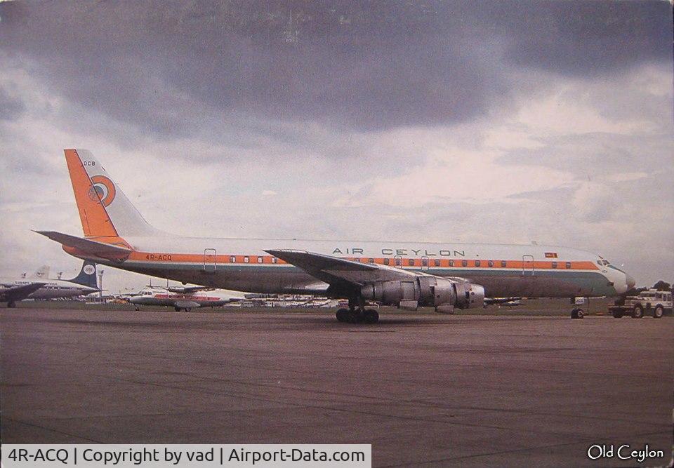4R-ACQ, 1960 Douglas DC-8-53 C/N 45604, no location