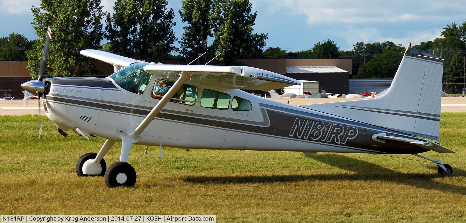 N181RP, 1981 Cessna 180K Skywagon C/N 18053180, EAA AirVenture 2014