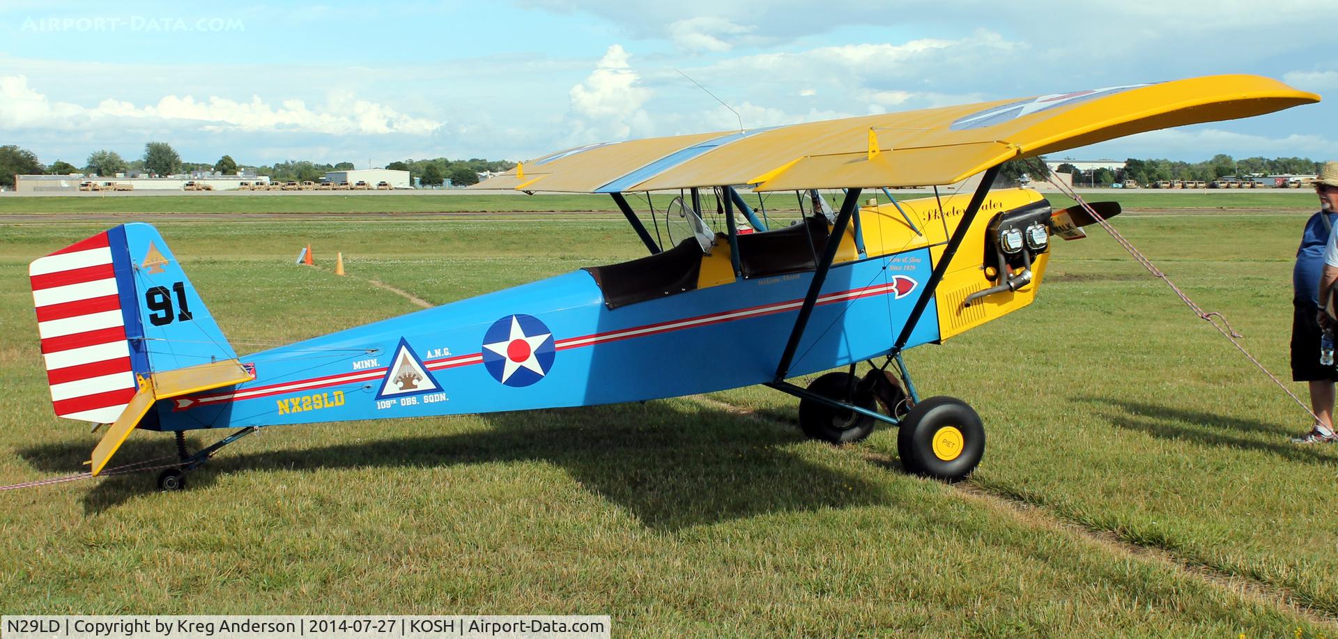 N29LD, 1988 Pietenpol Air Camper C/N D-193, EAA AirVenture 2014