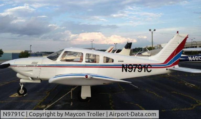 N9791C, 1978 Piper PA-28R-201T Cherokee Arrow III C/N 28R-7803278, 1978 Piper PA-28R-201T
