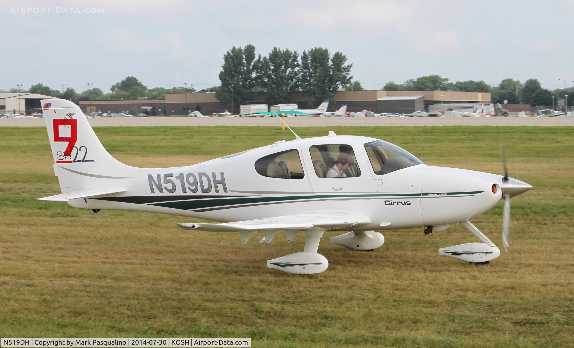N519DH, 2002 Cirrus SR22 C/N 0233, Cirrus SR22