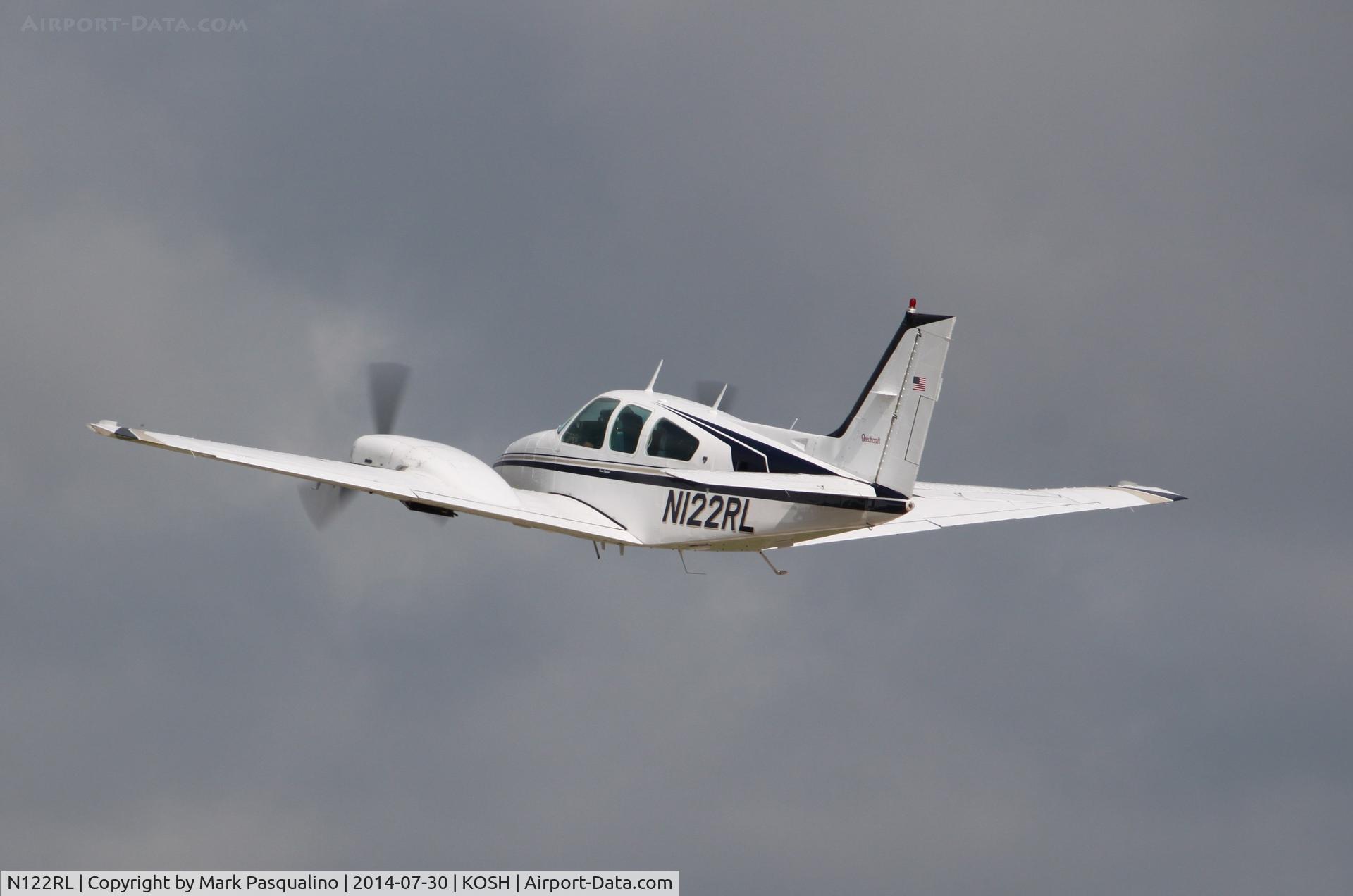 N122RL, 1978 Beech 95-B55 (T42A) Baron C/N TC-2177, Beech B55