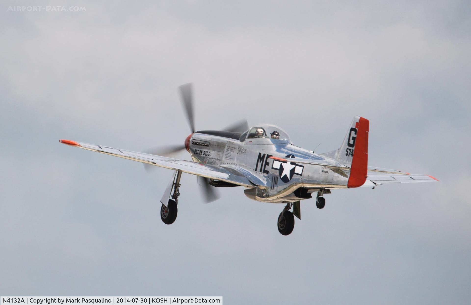 N4132A, 1944 North American P-51D Mustang C/N 122-40985, North American P-51D