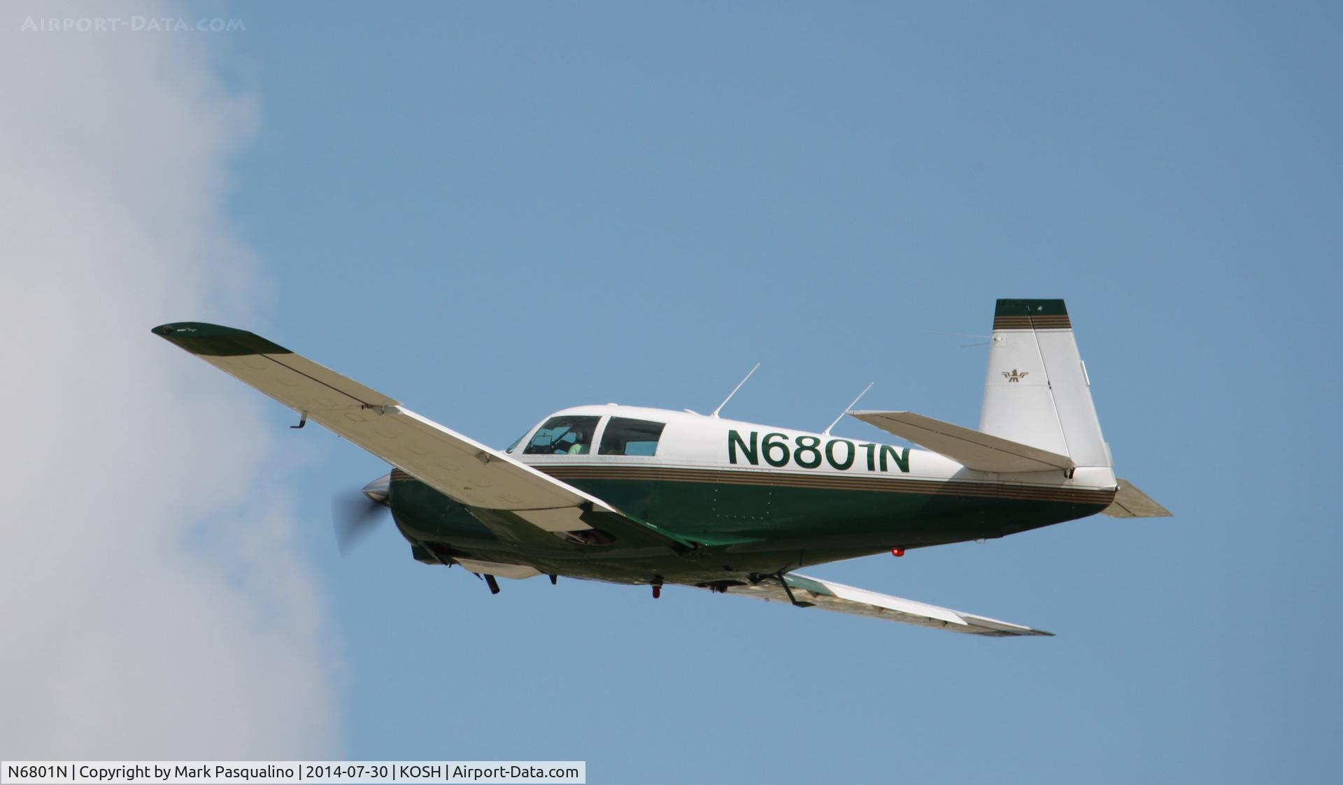 N6801N, 1968 Mooney M20C Ranger C/N 680102, Mooney M20C