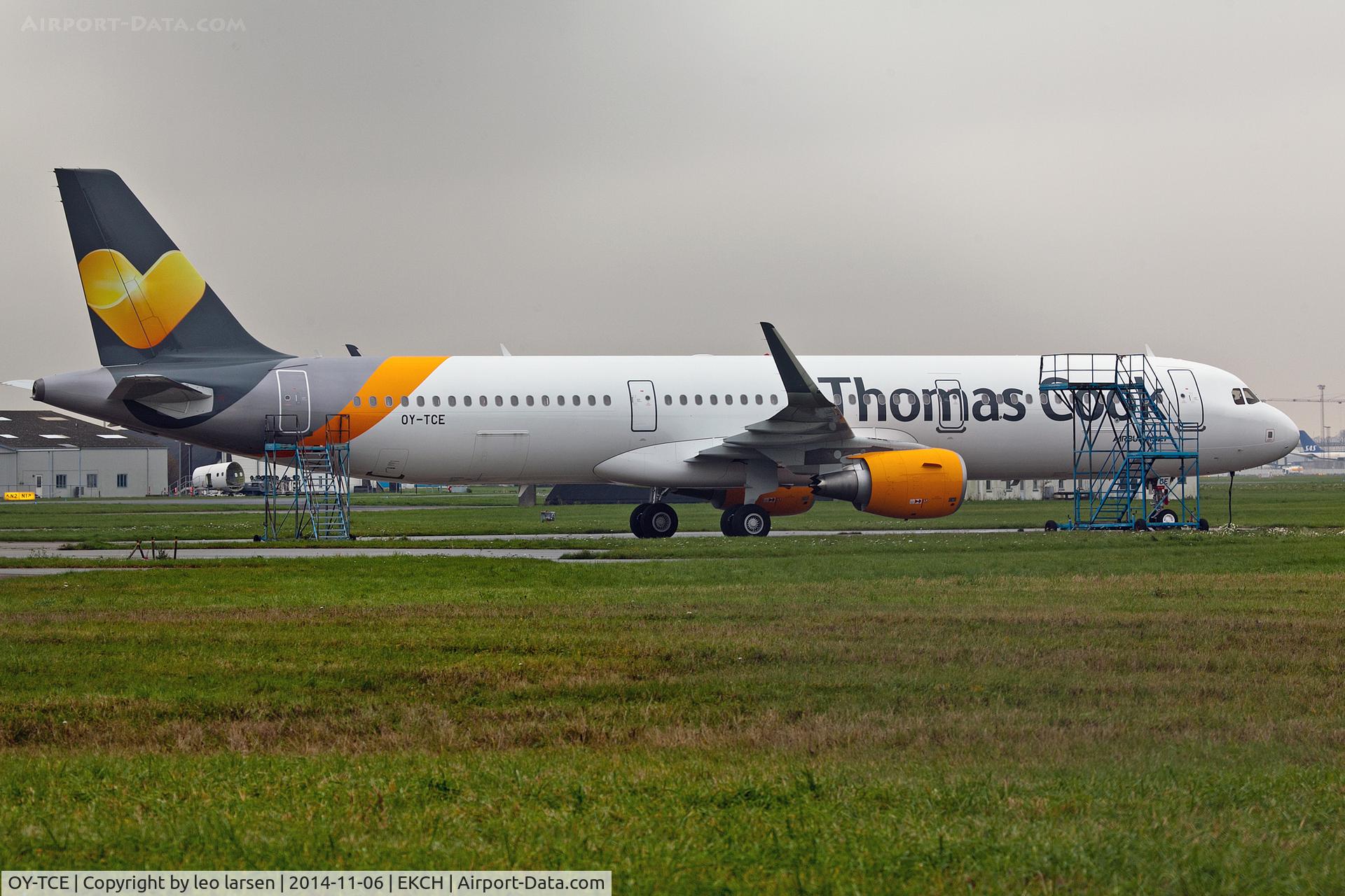 OY-TCE, 2014 Airbus A321-211 C/N 6342, Copenhagen 6.11.14