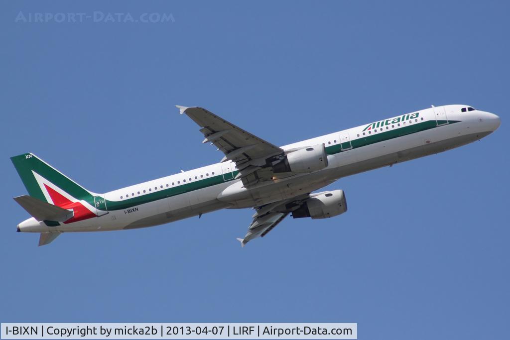 I-BIXN, 1996 Airbus A321-112 C/N 576, Take off