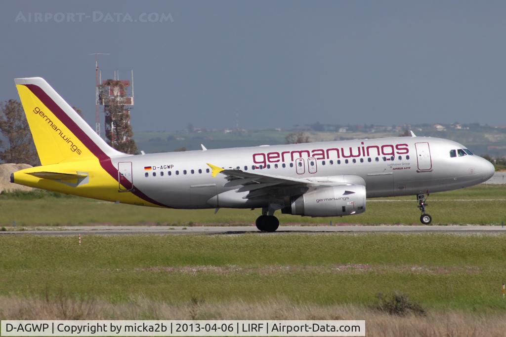 D-AGWP, 2010 Airbus A319-132 C/N 4227, Take off