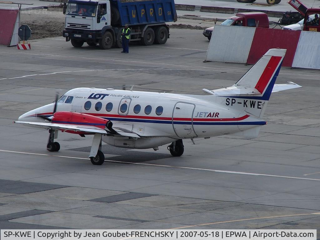 SP-KWE, 1989 British Aerospace Jetstream 3201 C/N 842, Jet Air
