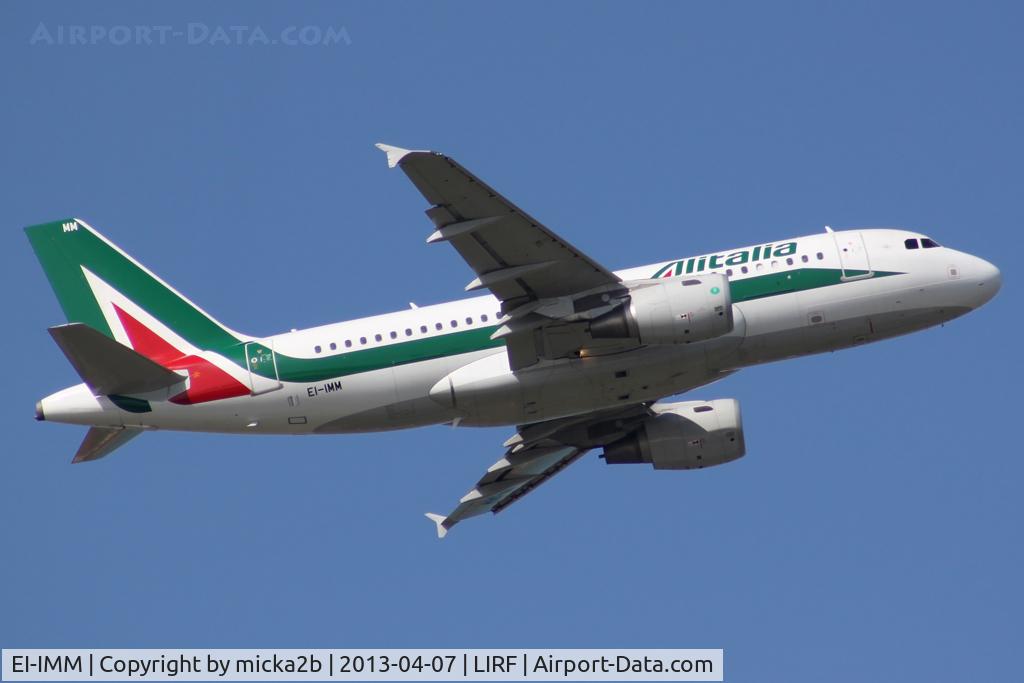 EI-IMM, 2011 Airbus A319-111 C/N 4759, Take off