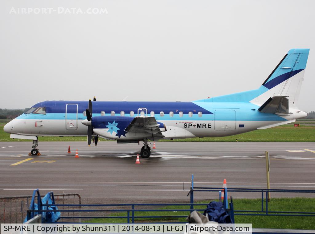 SP-MRE, 1989 Saab 340A C/N 340A-151, Parked at the Airport...