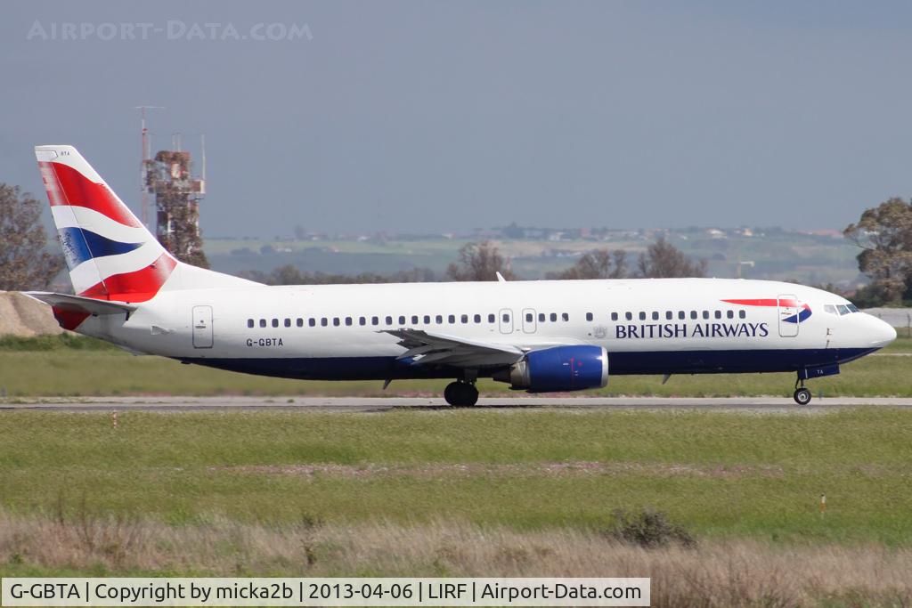 G-GBTA, 1993 Boeing 737-436 C/N 25859, Take off