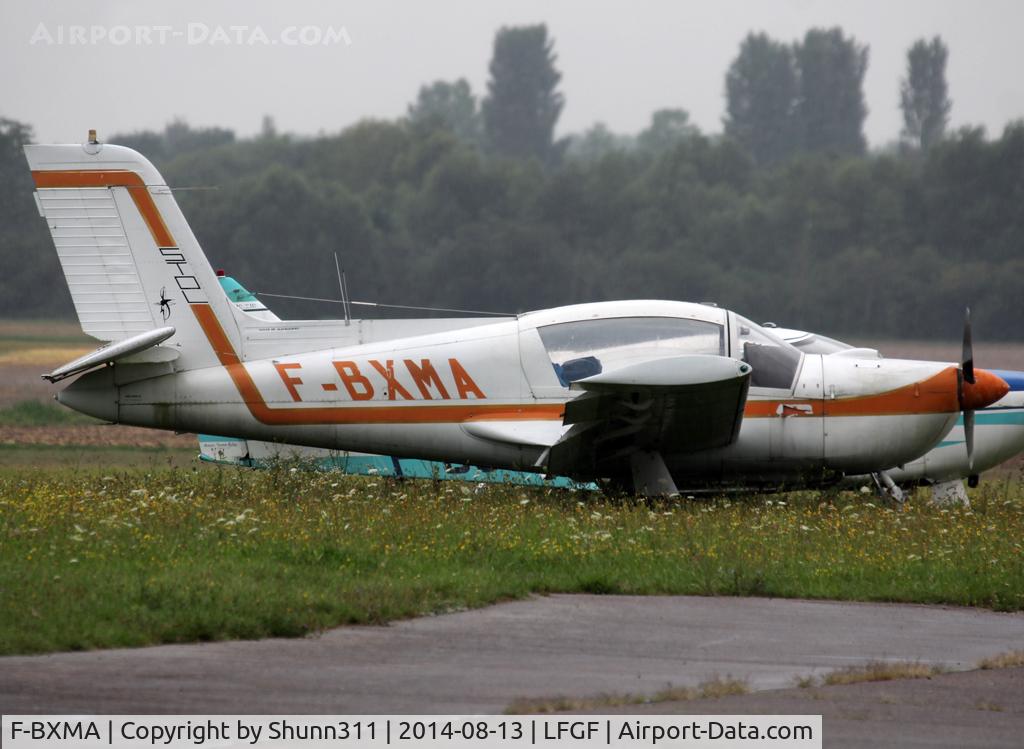 F-BXMA, Socata MS-893E Rallye 180GT C/N 12607, Parked in the grass...