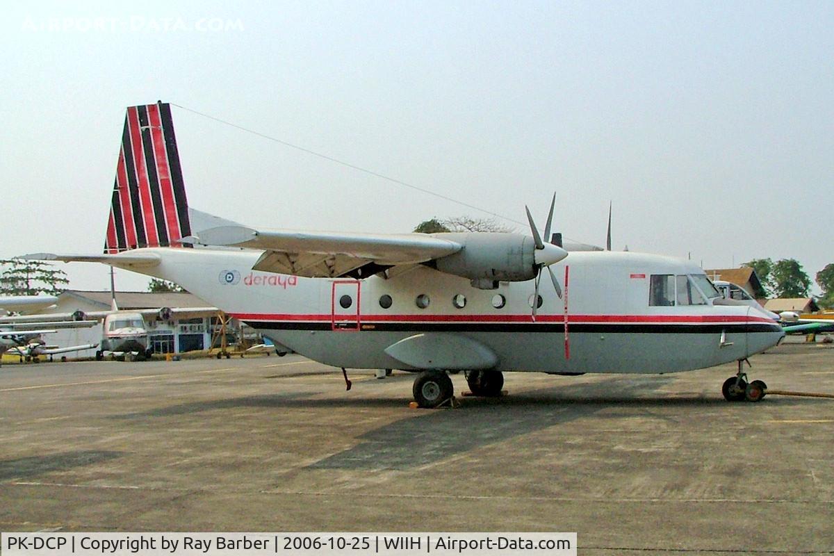 PK-DCP, 1978 CASA 212-100 C/N 101, CASA C-212-100 Aviocar [101] (Deraya Air Taxi) Jakarta-Halim Perdanakusuma Int~PK 25/10/2006