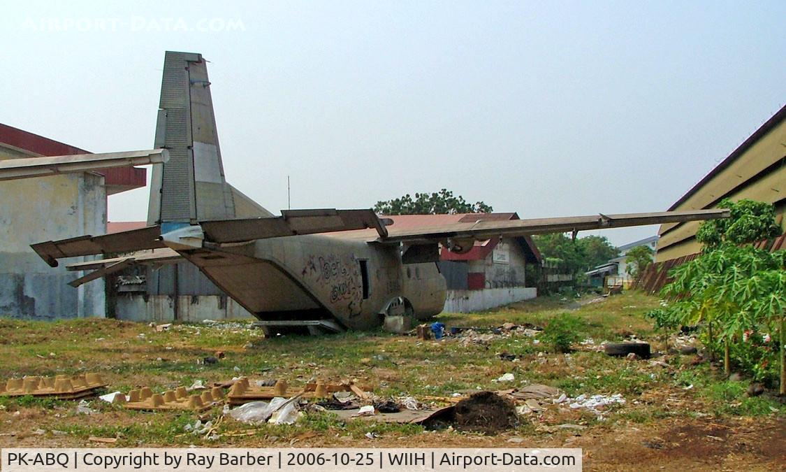 PK-ABQ, 1980 CASA C-212-200 Aviocar C/N 170, CASA 212-200 Aviocar [170] Jakarta-Halim Perdanakusuma Int~PK 25/10/2006