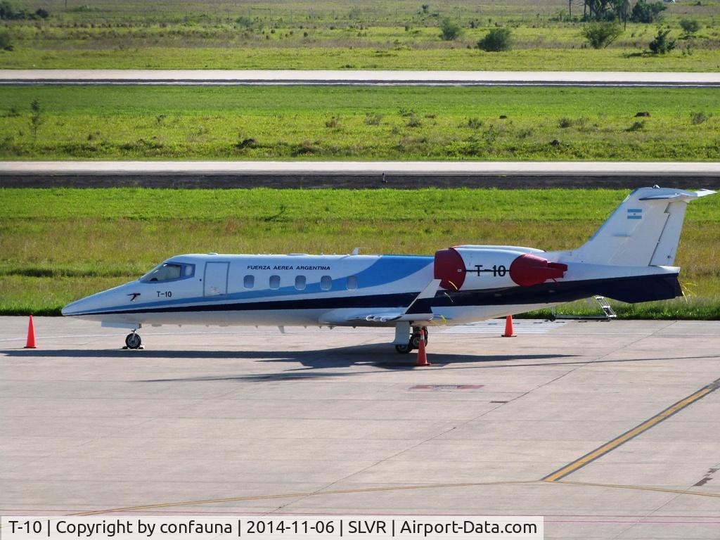 T-10, 1998 Learjet 60 C/N 60-140, Tango 10 visiting Santa Cruz de la Sierra