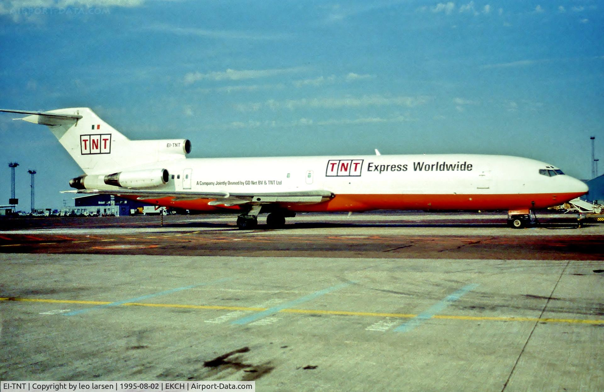 EI-TNT, 1973 Boeing 727-281F C/N 20725, Copenhagen 2.8.95