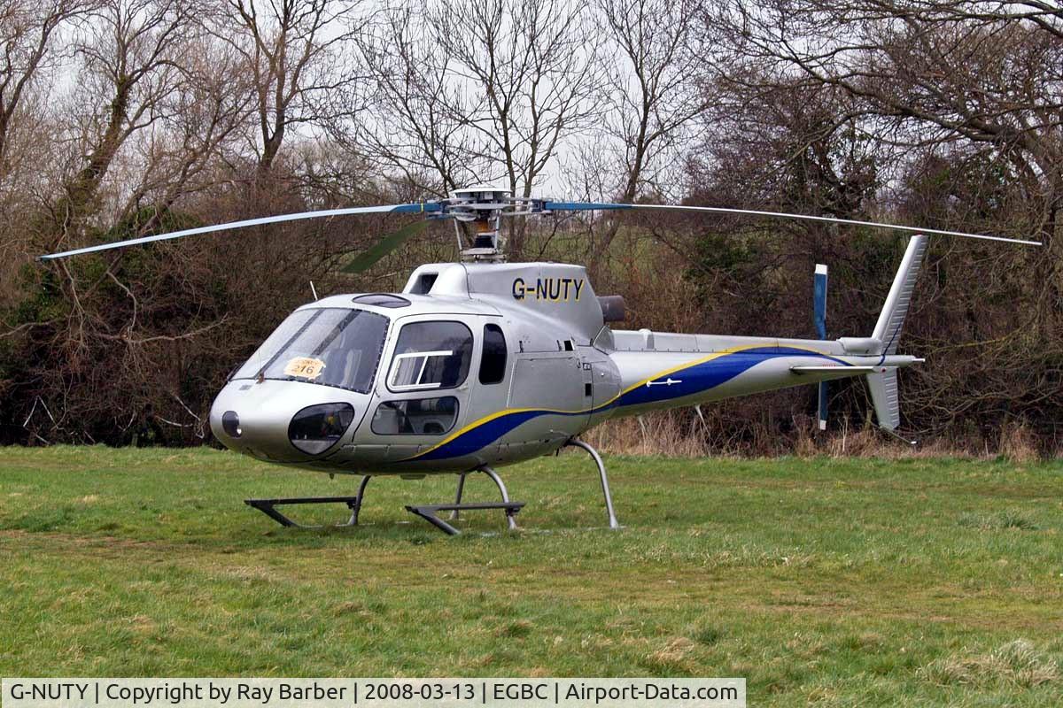 G-NUTY, 1982 Aerospatiale AS-350B Ecureuil C/N 1490, Aerospatiale AS.350B Ecureuil [1490] Cheltenham Racecourse~G 13/03/2008