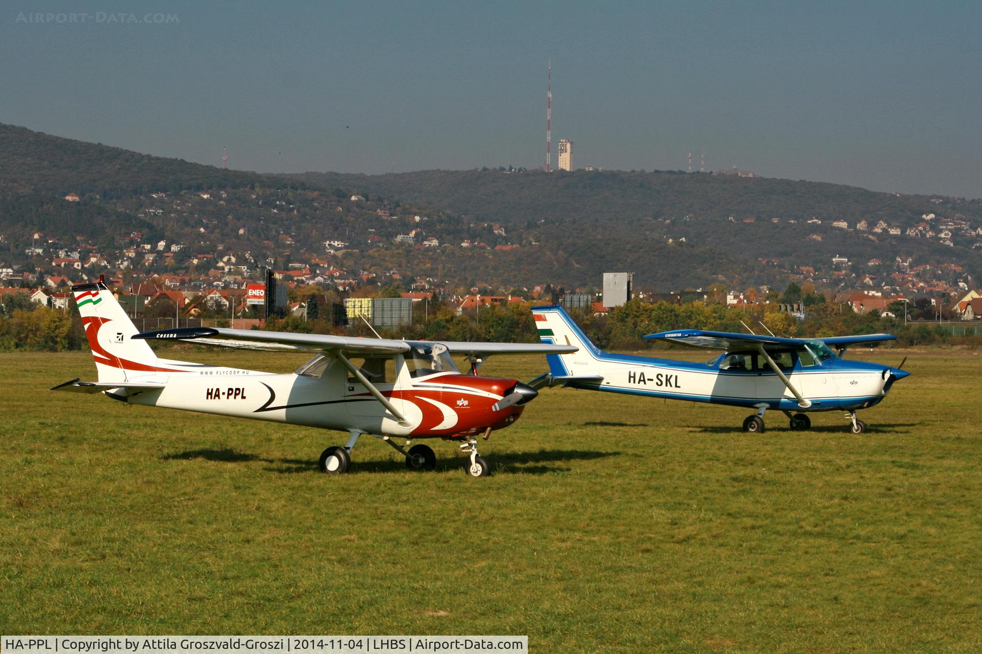 HA-PPL, 1977 Reims F152 C/N 1467, Budaörs Airport