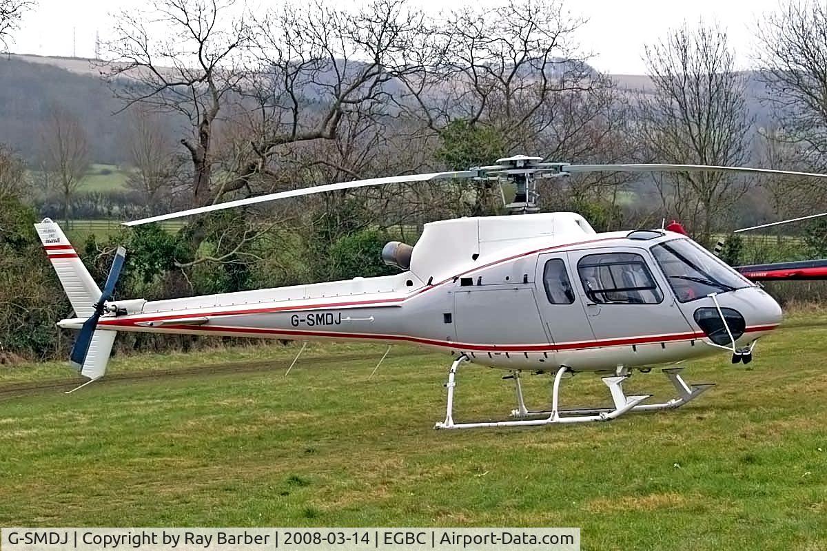 G-SMDJ, 1999 Eurocopter AS-350B-2 Ecureuil Ecureuil C/N 3187, Eurocopter AS.350B2 Ecureuil [3187] Cheltenham Racecourse~G 14/03/2008