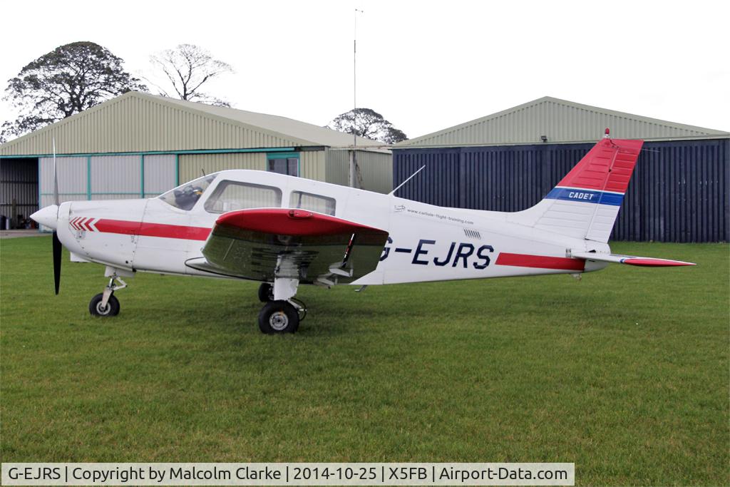 G-EJRS, 1989 Piper PA-28-161 Cadet C/N 2841115, Piper PA-28-161, Fishburn Airfield UK, October 25th 2014.