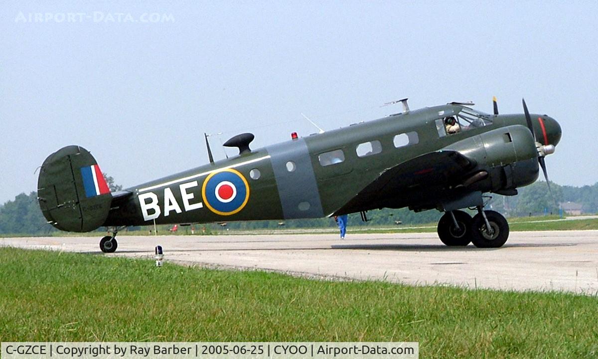 C-GZCE, 1946 Beech D18S C/N A-156, Beech D.18S [A-156] (Canadian Warplane Heritage) Oshawa~C 25/06/2005