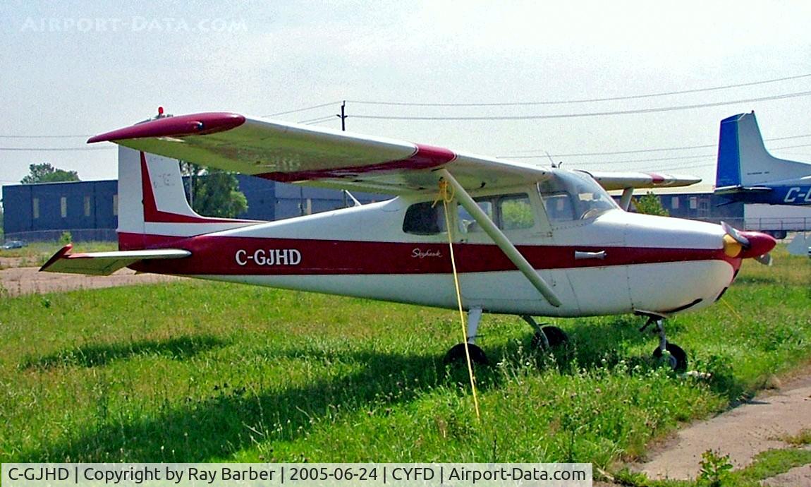 C-GJHD, 1955 Cessna 172 C/N 28151, Cessna 172 Skyhawk  [28151] Brantford~C 24/06/2005