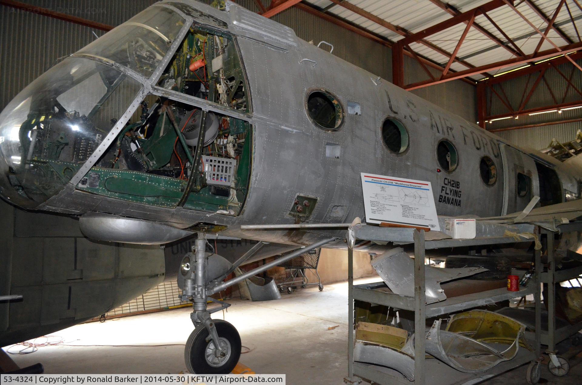 53-4324, 1953 Piasecki CH-21B Workhorse C/N B.74, Vintage Flying Museum