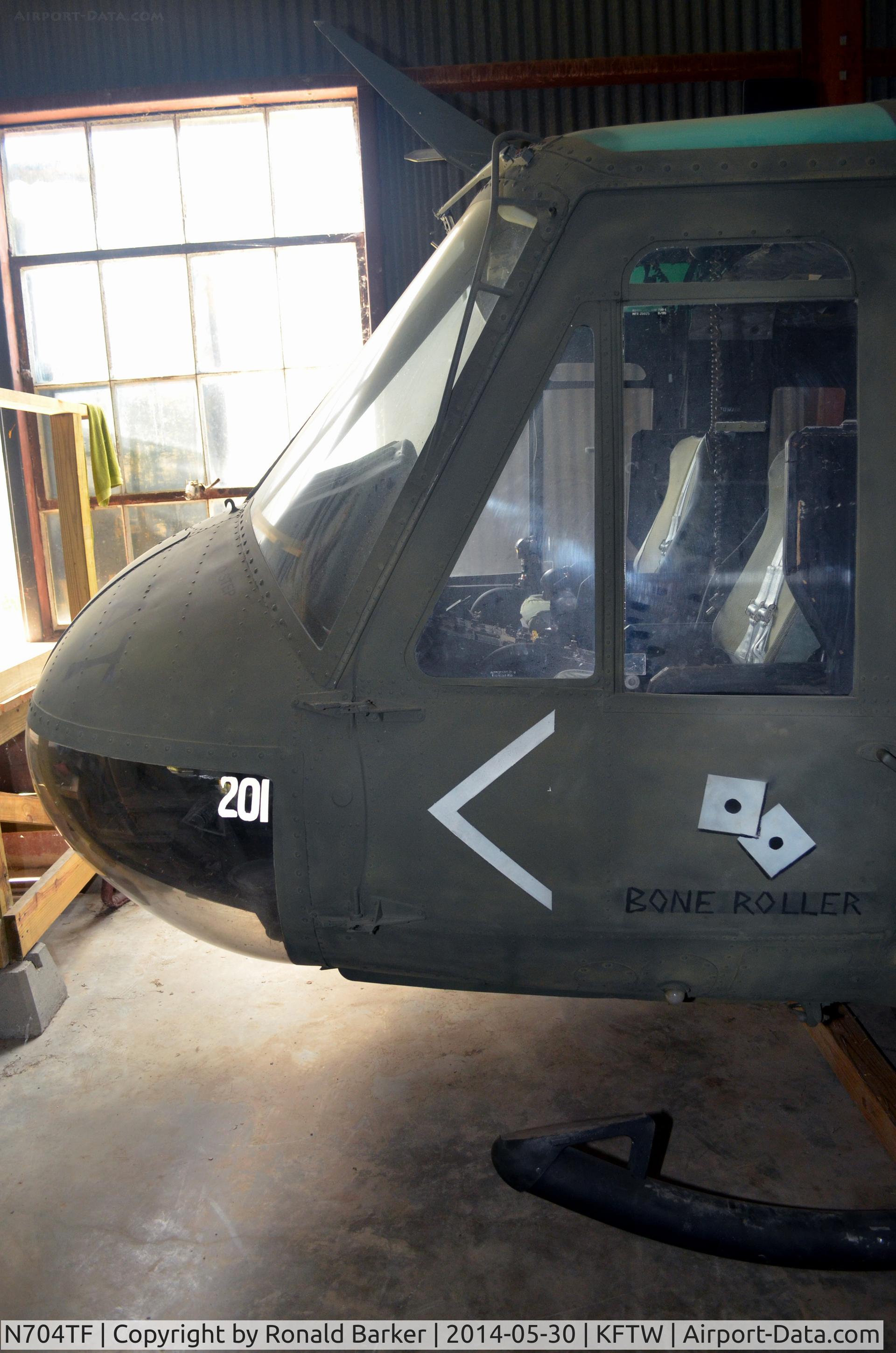 N704TF, Bell UH-1H C/N 71-20201, Vintage Flying Museum