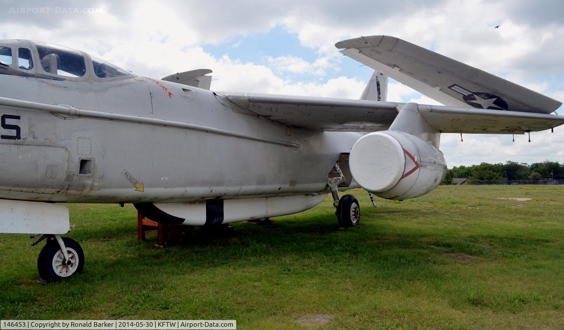 146453, Douglas EA-3B Skywarrior C/N 12405, Left side of whale, Vintage flying Museum