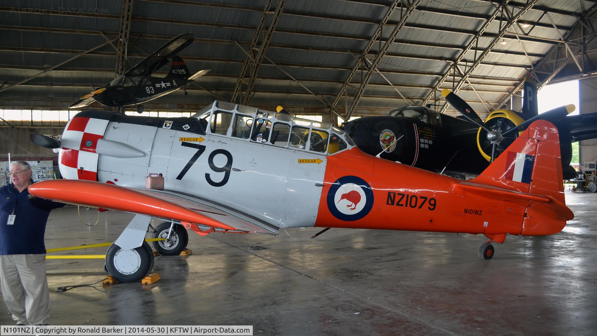 N101NZ, 1944 North American AT-6D Texan C/N 88-15611, Vintage Flying Museum
