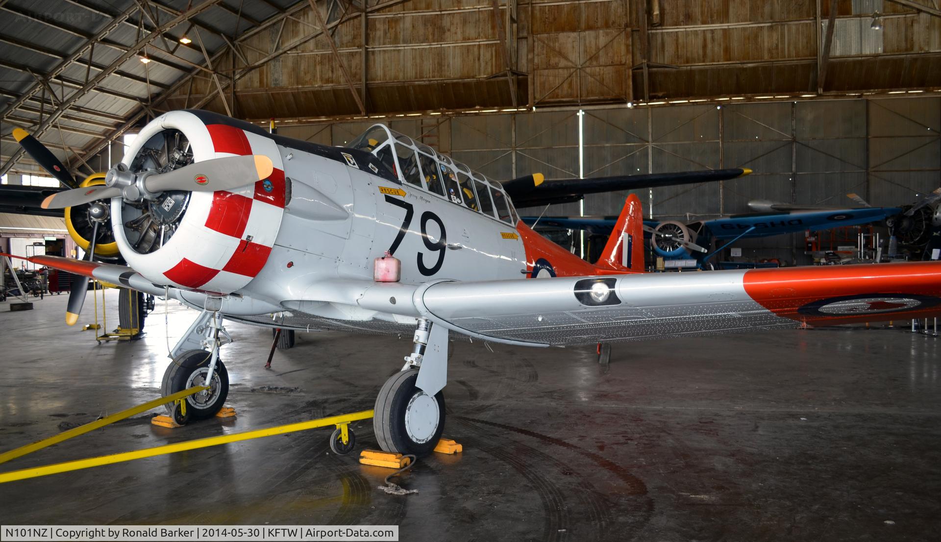 N101NZ, 1944 North American AT-6D Texan C/N 88-15611, Vintage Flying Museum