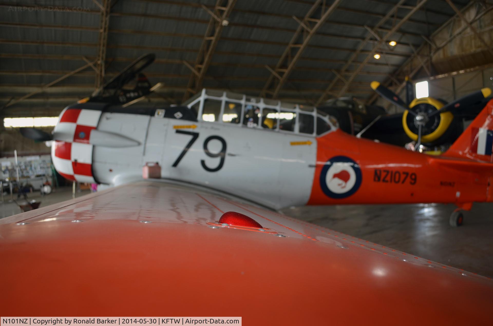 N101NZ, 1944 North American AT-6D Texan C/N 88-15611, vintage Flying Museum