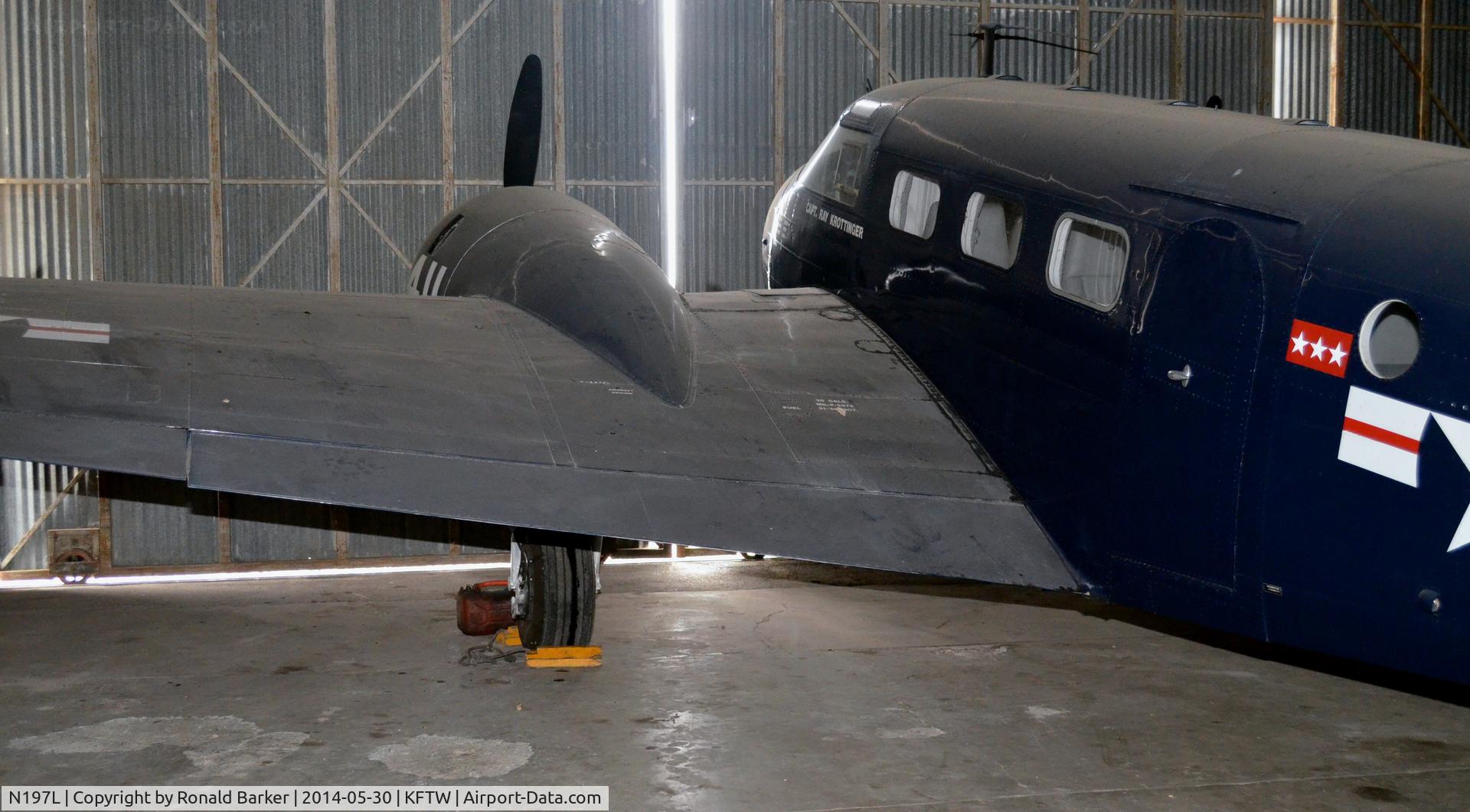 N197L, 1947 Beech D18S C/N A-361, Vintage Flying Museum