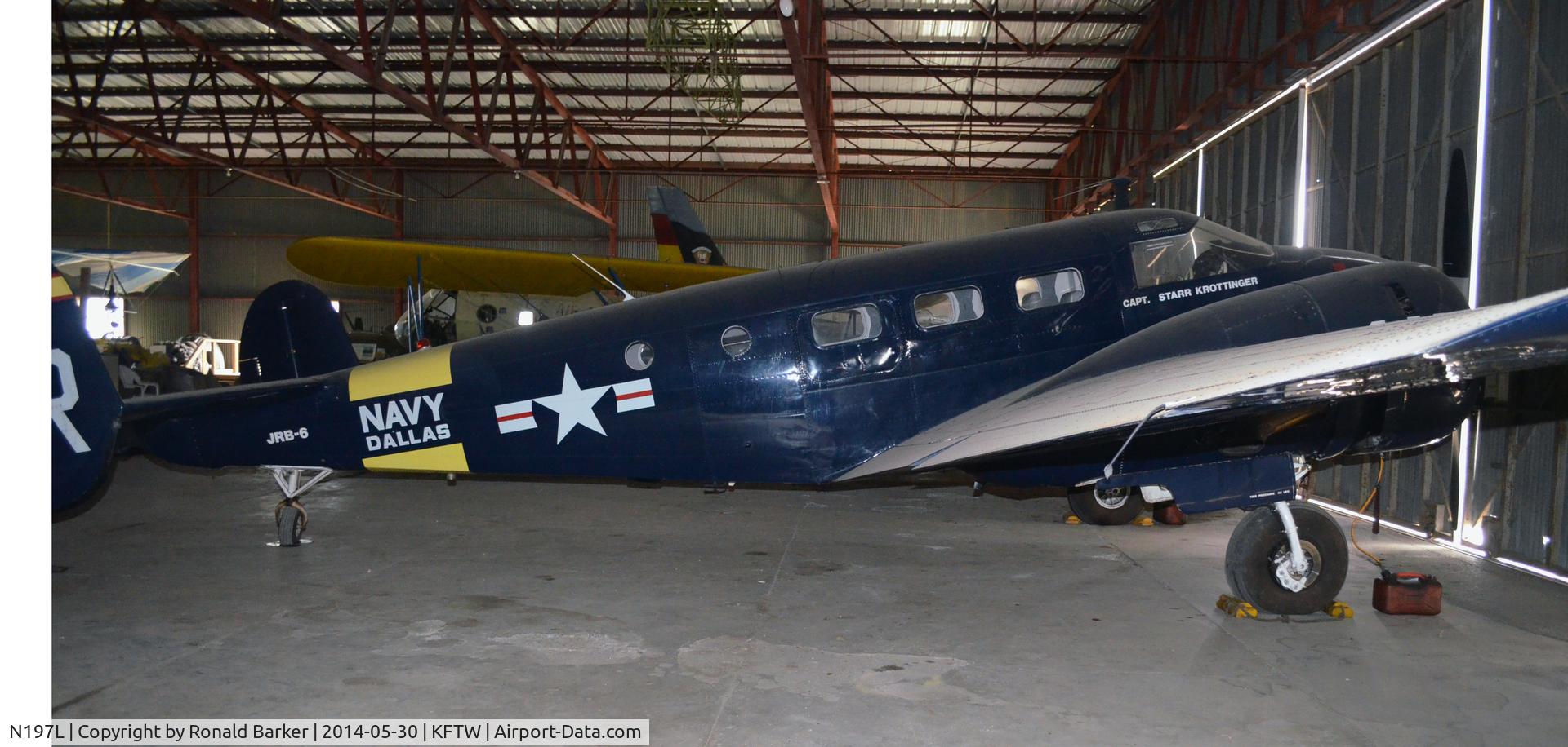 N197L, 1947 Beech D18S C/N A-361, Vintage Flying Museum