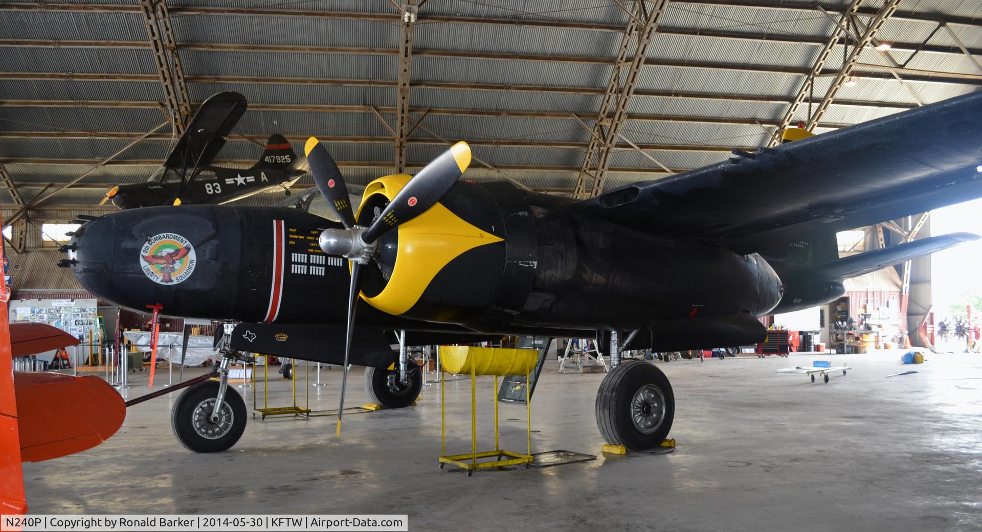 N240P, 1943 Douglas A-26B Invader C/N 7140, A-26B at the Vintage Flying Museum